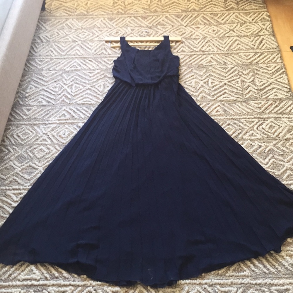 Navy Blue Formal Maxi Dress - NWT